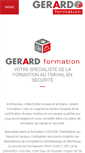 Mobile Screenshot of gerard-formation.com